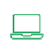 Green Laptop Icon 7